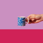 La Cafetiere Espresso Cup 120ml Blue Blu Fiorato