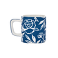 La Cafetiere Espresso Cup 120ml Blue Blu Fiorato