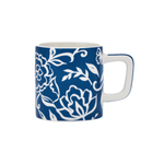 La Cafetiere Espresso Cup 120ml Blue Blu Fiorato