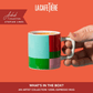 La Cafetiere Espresso Cup 120ml Green Utopian Lines