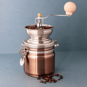 La Cafetiere Manual Coffee Grinder Copper