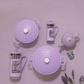 La Cafetiere Monaco Coffee Press 8 Cup Lavender Purple