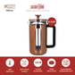 La Cafetiere Pisa Coffee Press 8 Cup Copper