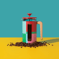 La Cafetiere Pisa Coffee Press 8 Cup Utopian Lines