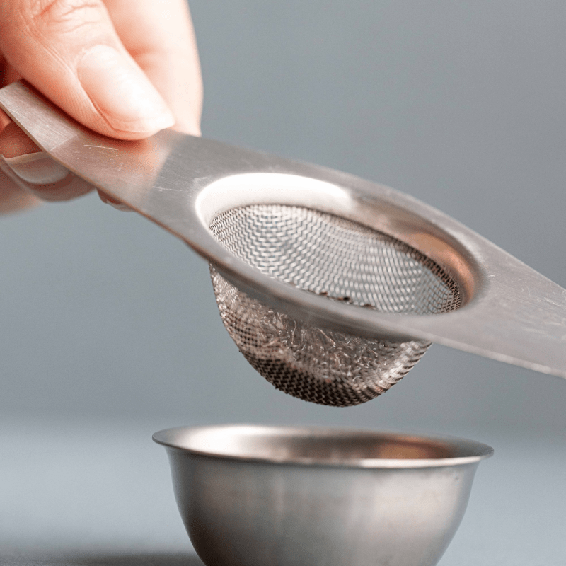 La Cafetiere Tea Strainer with Drip Bowl