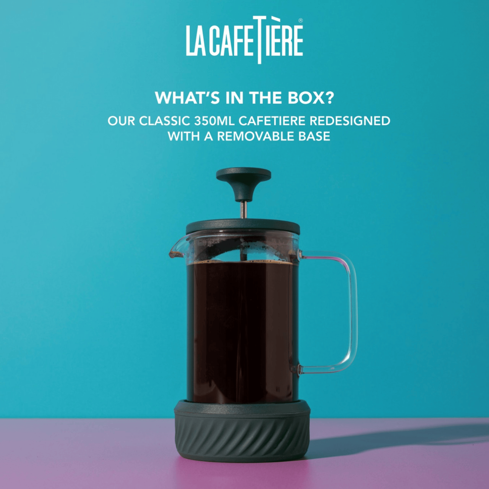 La Cafetiere Zero Coffee Press 3 Cup Green