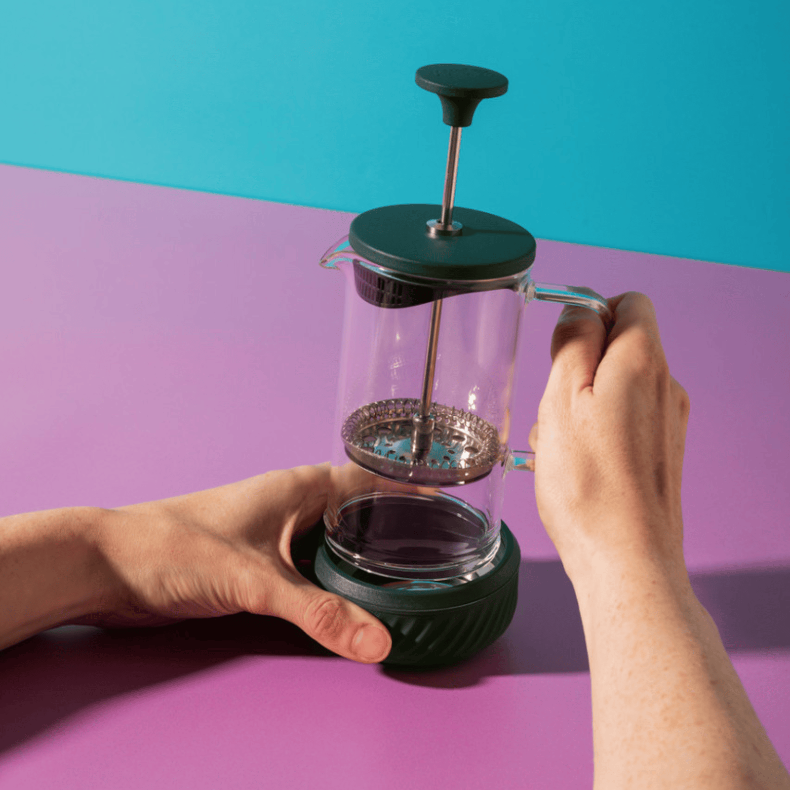 La Cafetiere Zero Coffee Press 3 Cup Green