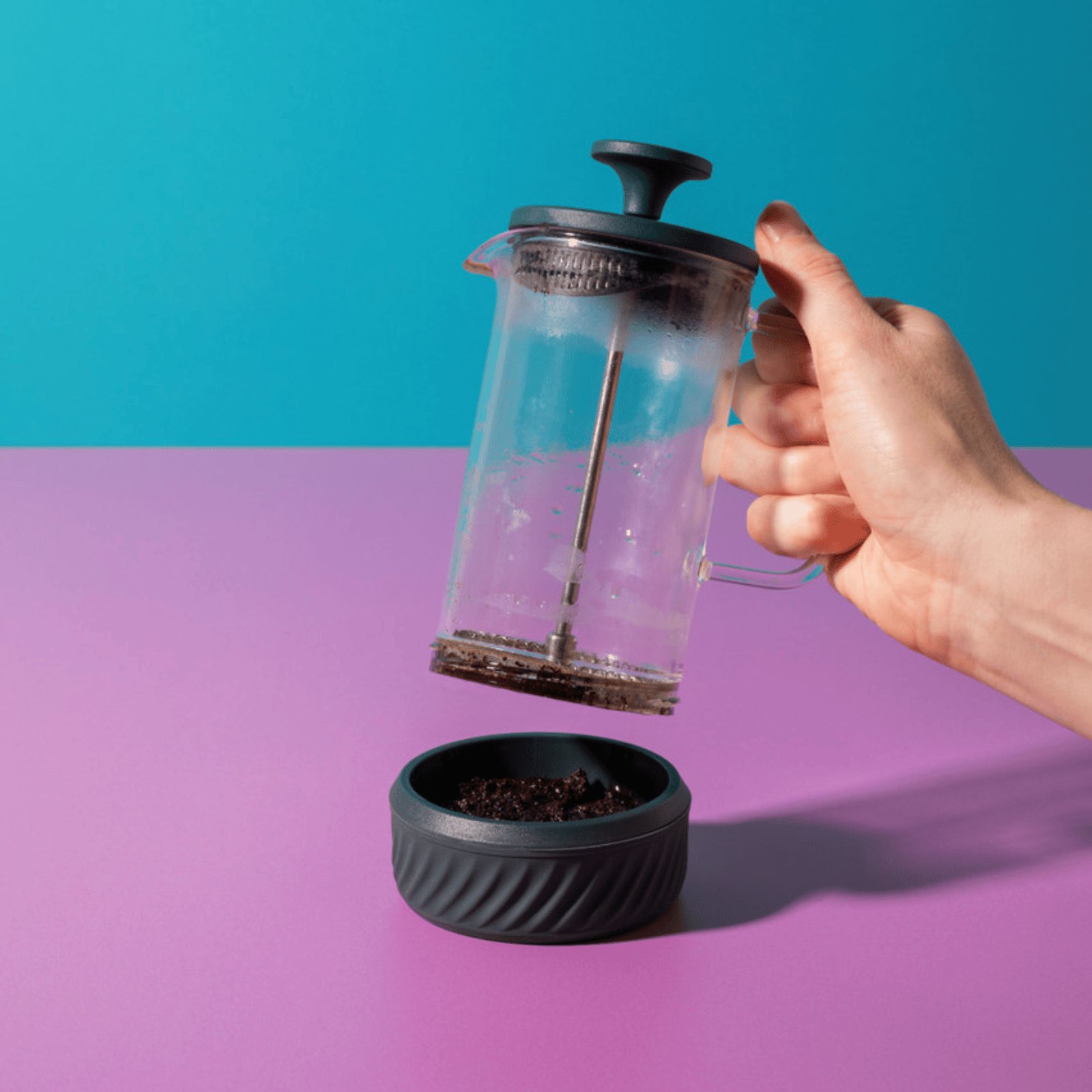 La Cafetiere Zero Coffee Press 3 Cup Green