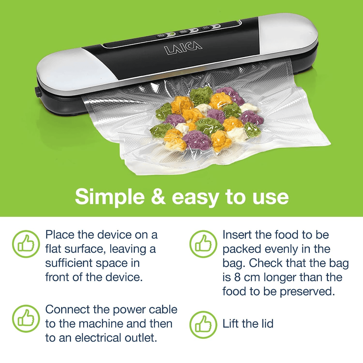 Laica Vacuum Sealer VT3205