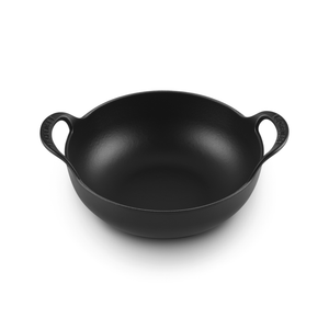 Le Creuset Cast Iron Balti Dish 24cm Satin Black