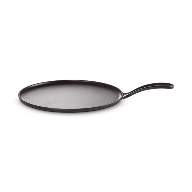 Le Creuset Cast Iron Small Crepe Pan Satin Black