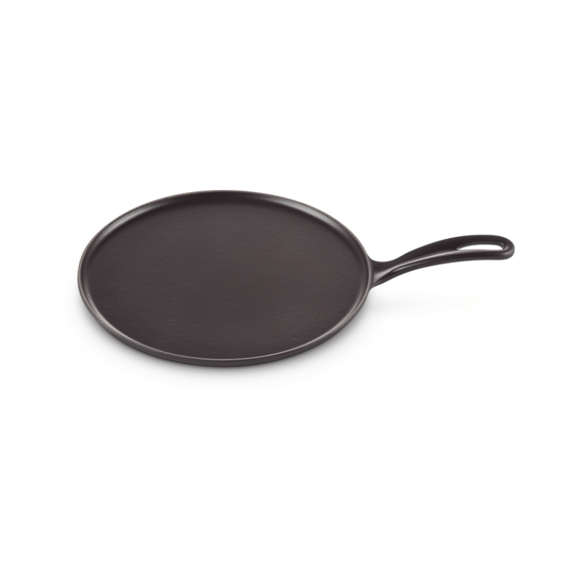 Le Creuset Cast Iron Small Crepe Pan Satin Black