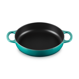 Le Creuset Signature Cast Iron Everyday Pan 28cm Bleu Riviera