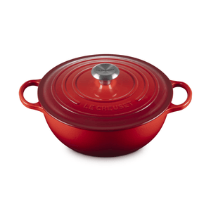 Le Creuset Signature Cast Iron Marmite 26cm Cerise