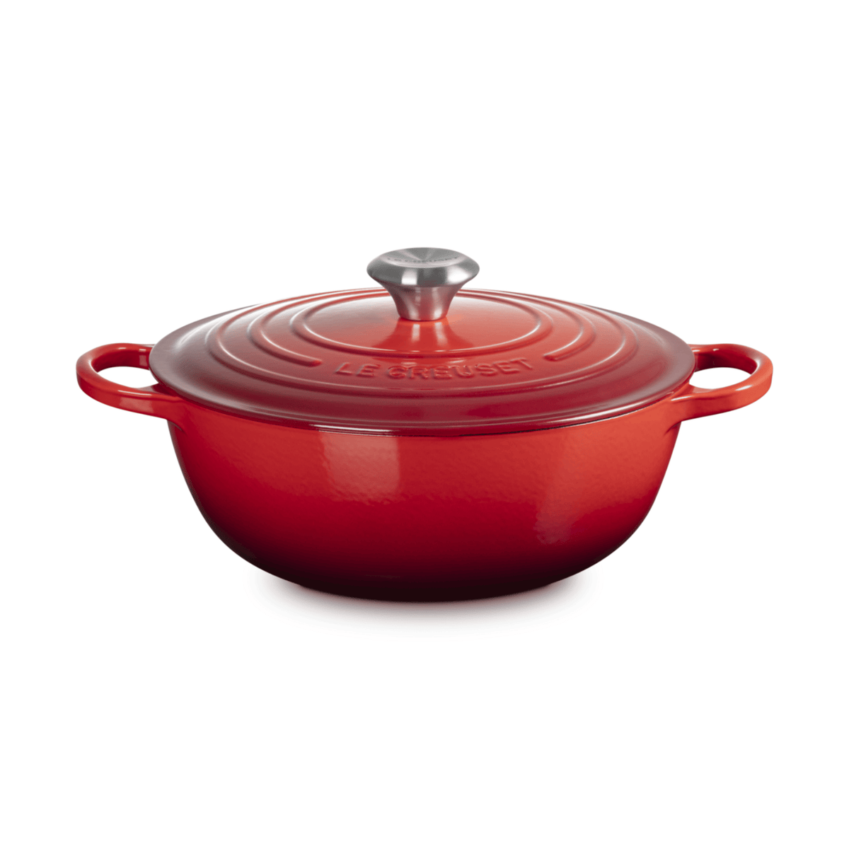 Le Creuset Signature Cast Iron Marmite 26cm Cerise