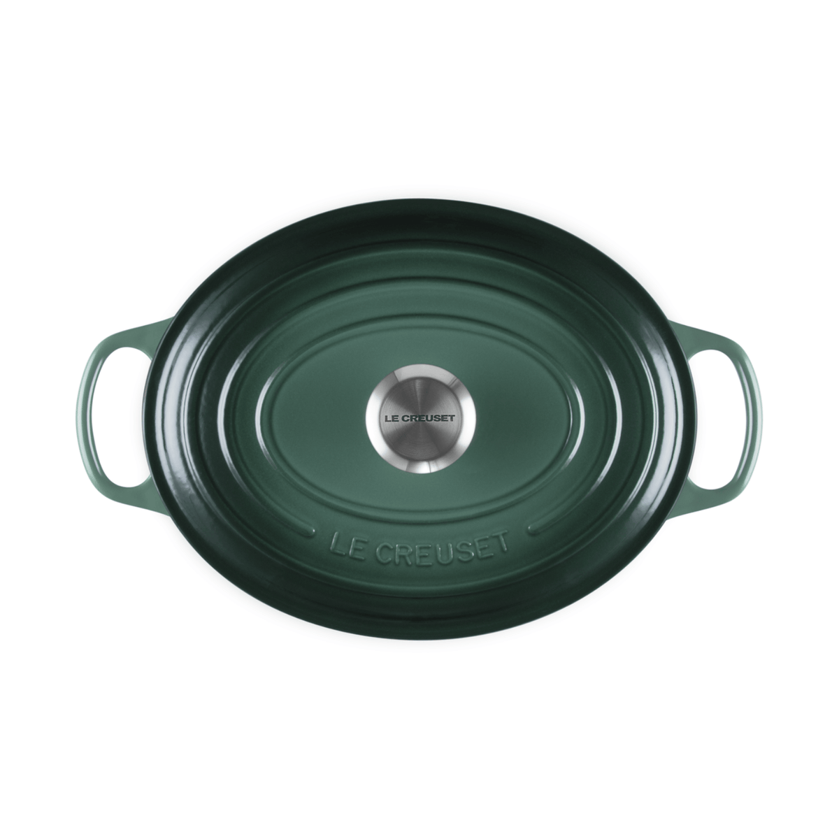 Le Creuset Signature Cast Iron Oval Casserole 29cm Artichaut