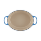 Le Creuset Signature Cast Iron Oval Casserole 29cm Azure Blue
