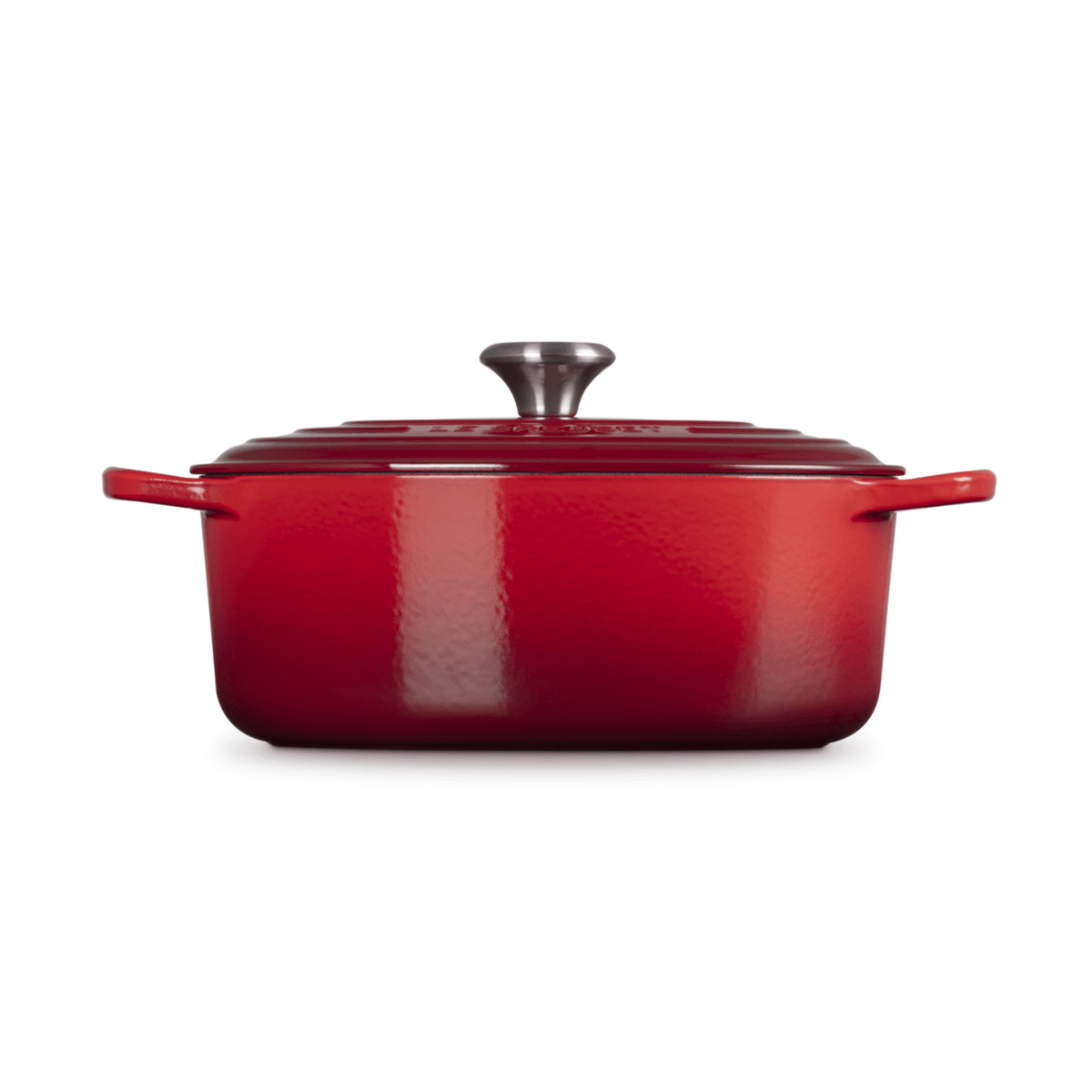 Le Creuset Signature Cast Iron Oval Casserole 29cm Cerise