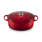 Le Creuset Signature Cast Iron Oval Casserole 29cm Cerise