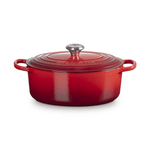 Le Creuset Signature Cast Iron Oval Casserole 29cm Cerise