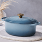 Le Creuset Signature Cast Iron Oval Casserole 29cm Chambray