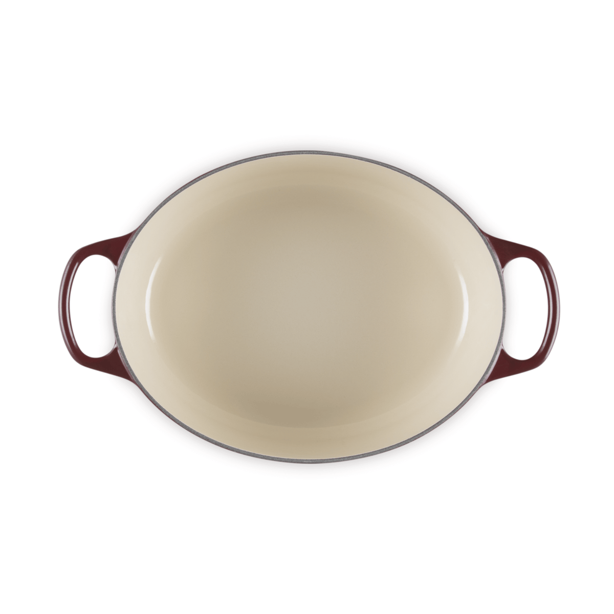 Le Creuset Signature Cast Iron Oval Casserole 29cm Garnet