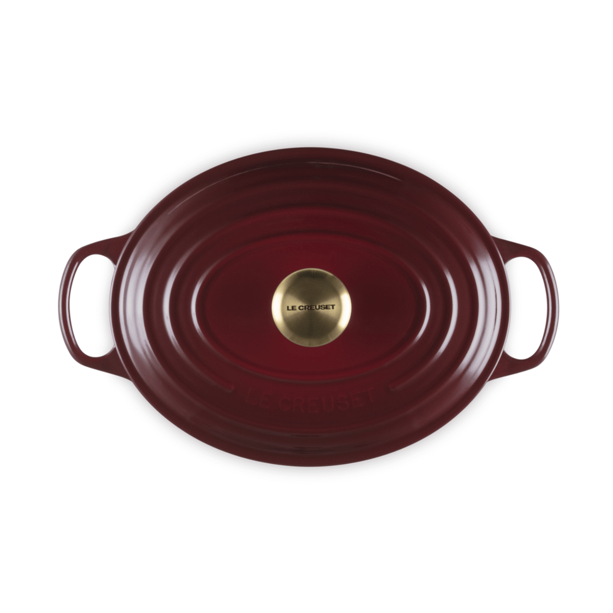 Le Creuset Signature Cast Iron Oval Casserole 29cm Garnet