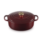 Le Creuset Signature Cast Iron Oval Casserole 29cm Garnet