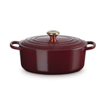 Le Creuset Signature Cast Iron Oval Casserole 29cm Garnet