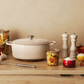 Le Creuset Signature Cast Iron Oval Casserole 29cm Meringue