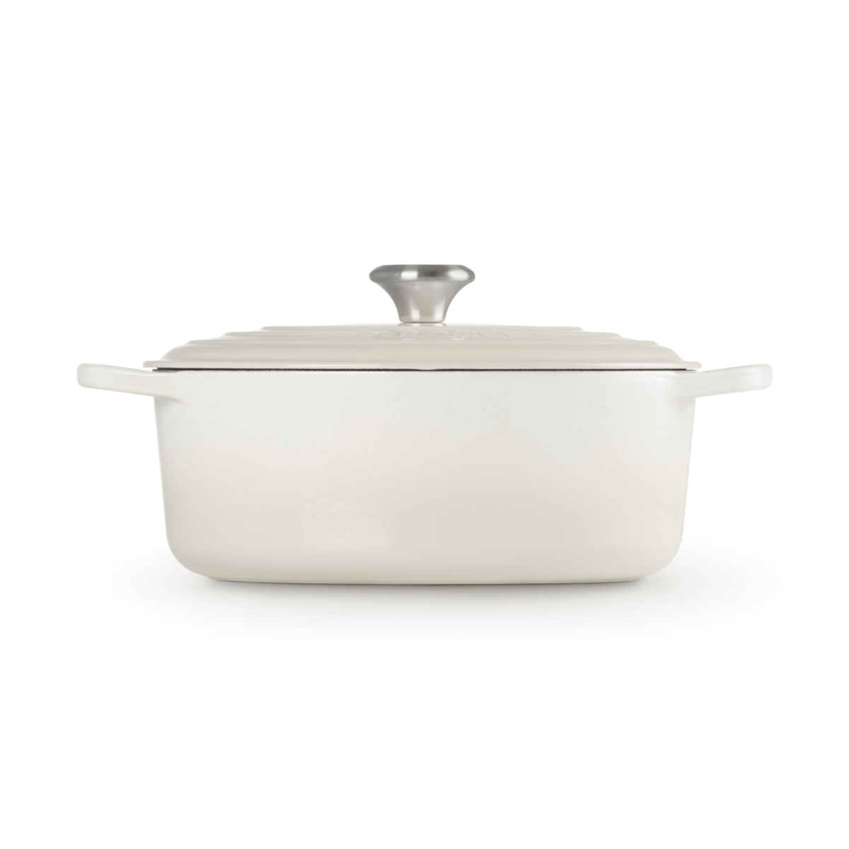 Le Creuset Signature Cast Iron Oval Casserole 29cm Meringue