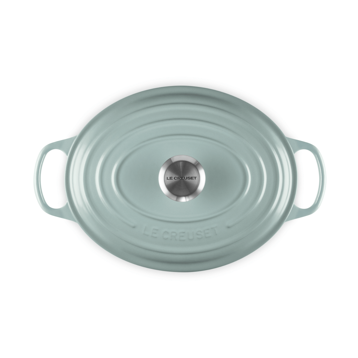 Le Creuset Signature Cast Iron Oval Casserole 29cm Sea Salt