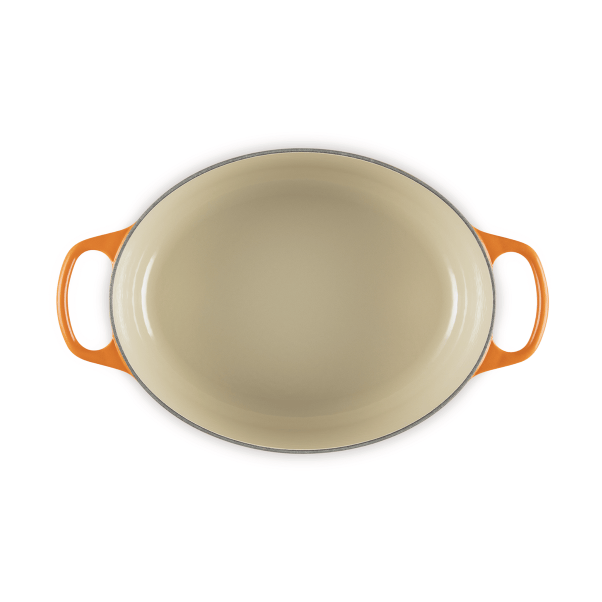 Le Creuset Signature Cast Iron Oval Casserole 29cm Volcanic Flame