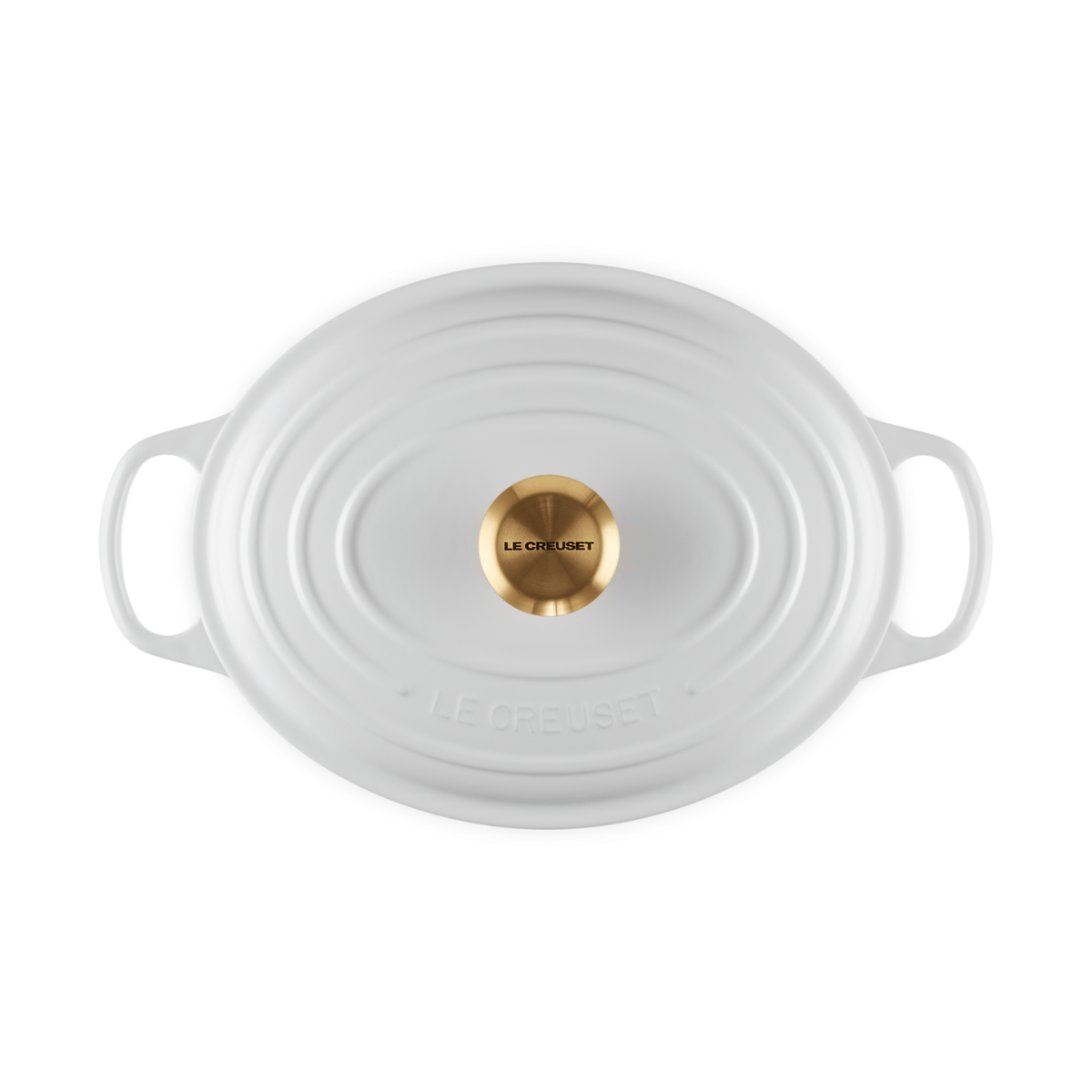 Le Creuset Signature Cast Iron Oval Casserole 29cm White