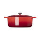 Le Creuset Signature Cast Iron Oval Casserole 35cm Cerise