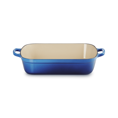Le Creuset Signature Cast Iron Roaster 33cm Azure Blue