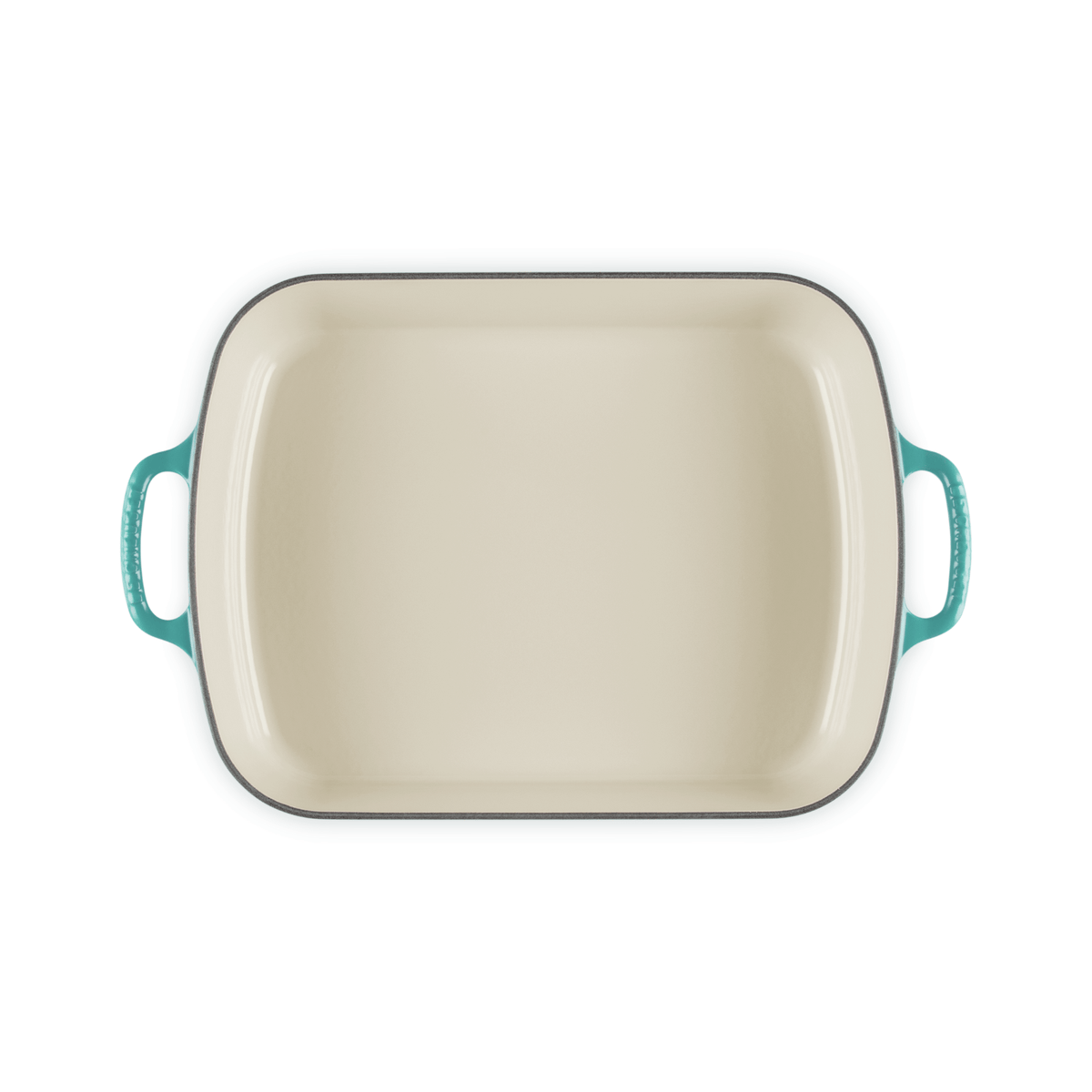 Le Creuset Signature Cast Iron Roaster 33cm Bleu Riviera