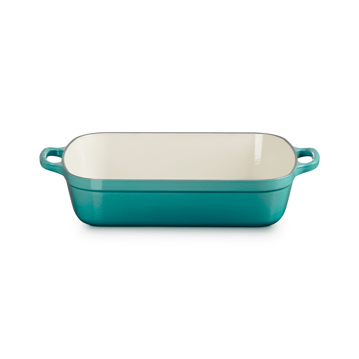 Le Creuset Signature Cast Iron Roaster 33cm Bleu Riviera