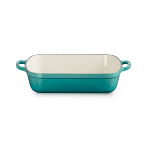 Le Creuset Signature Cast Iron Roaster 33cm Bleu Riviera