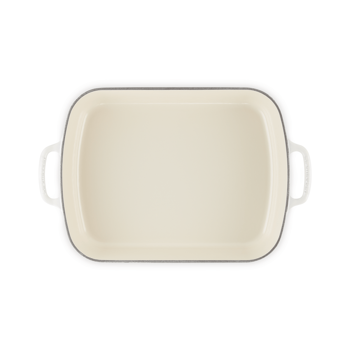 Le Creuset Signature Cast Iron Roaster 33cm Meringue