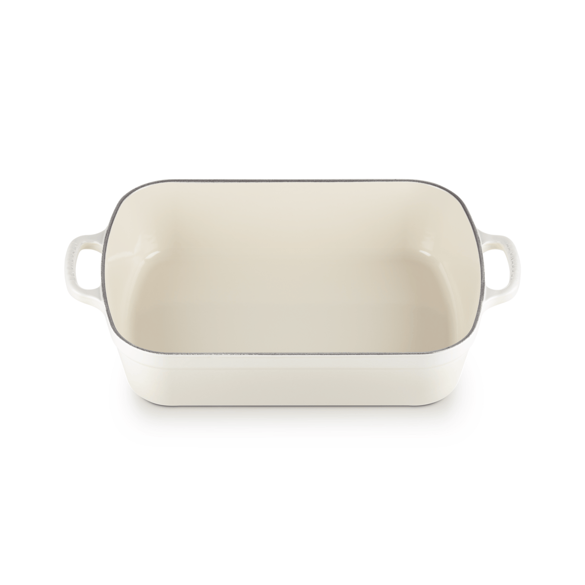 Le Creuset Signature Cast Iron Roaster 33cm Meringue