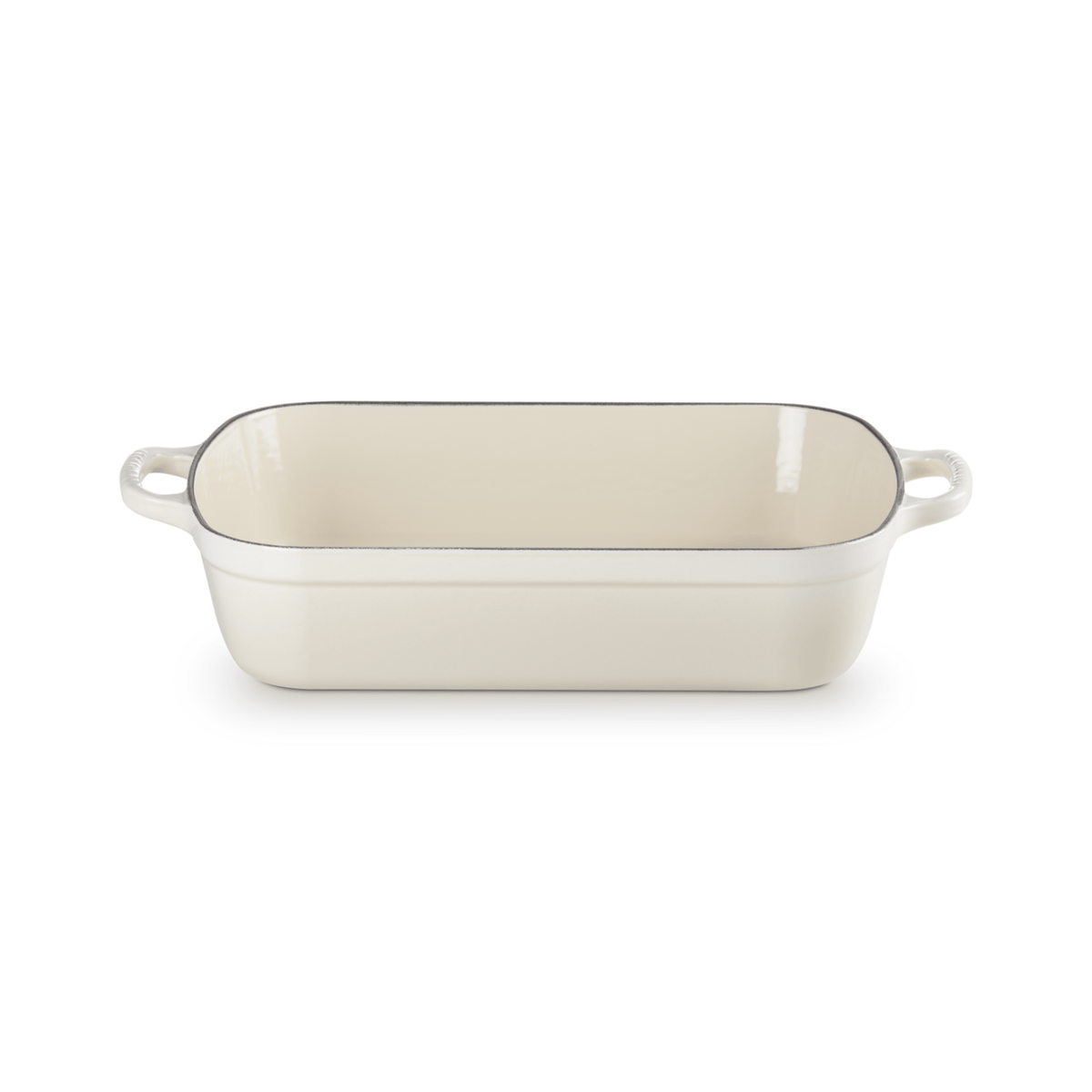 Le Creuset Signature Cast Iron Roaster 33cm Meringue