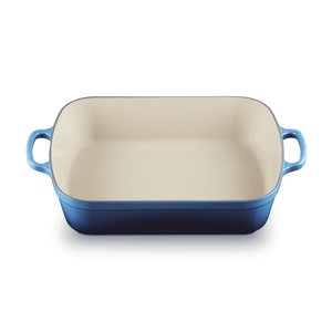 Le Creuset Signature Cast Iron Roaster 37cm Azure Blue