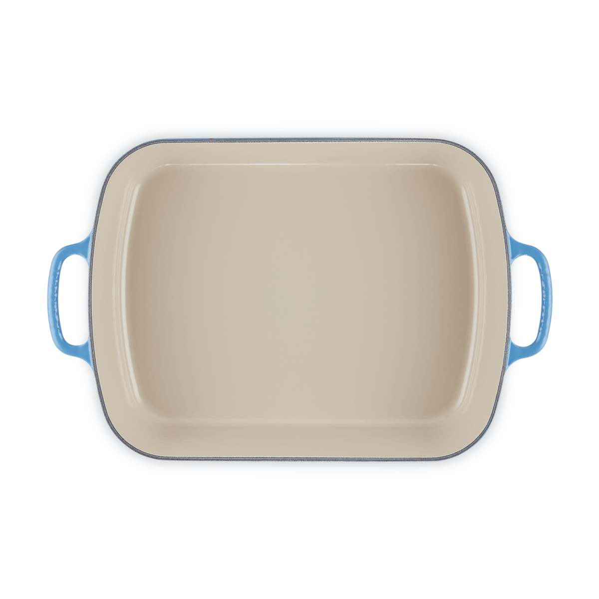Le Creuset Signature Cast Iron Roaster 37cm Azure Blue