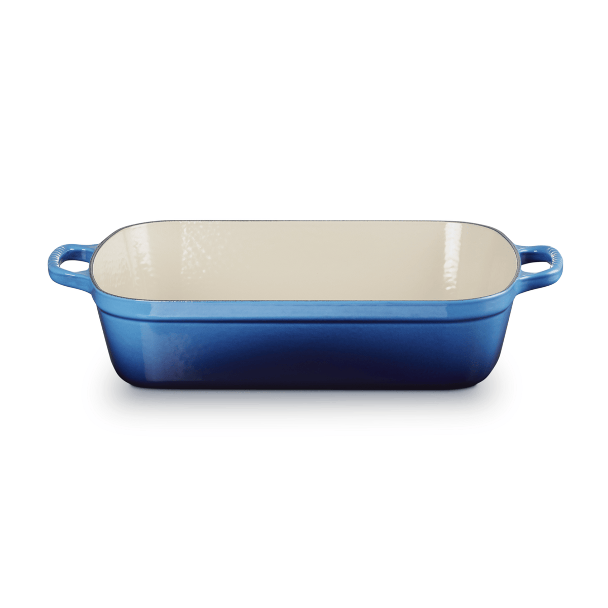 Le Creuset Signature Cast Iron Roaster 37cm Azure Blue