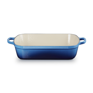 Le Creuset Signature Cast Iron Roaster 37cm Azure Blue