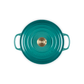 Le Creuset Signature Cast Iron Round Casserole 20cm Bleu Riviera