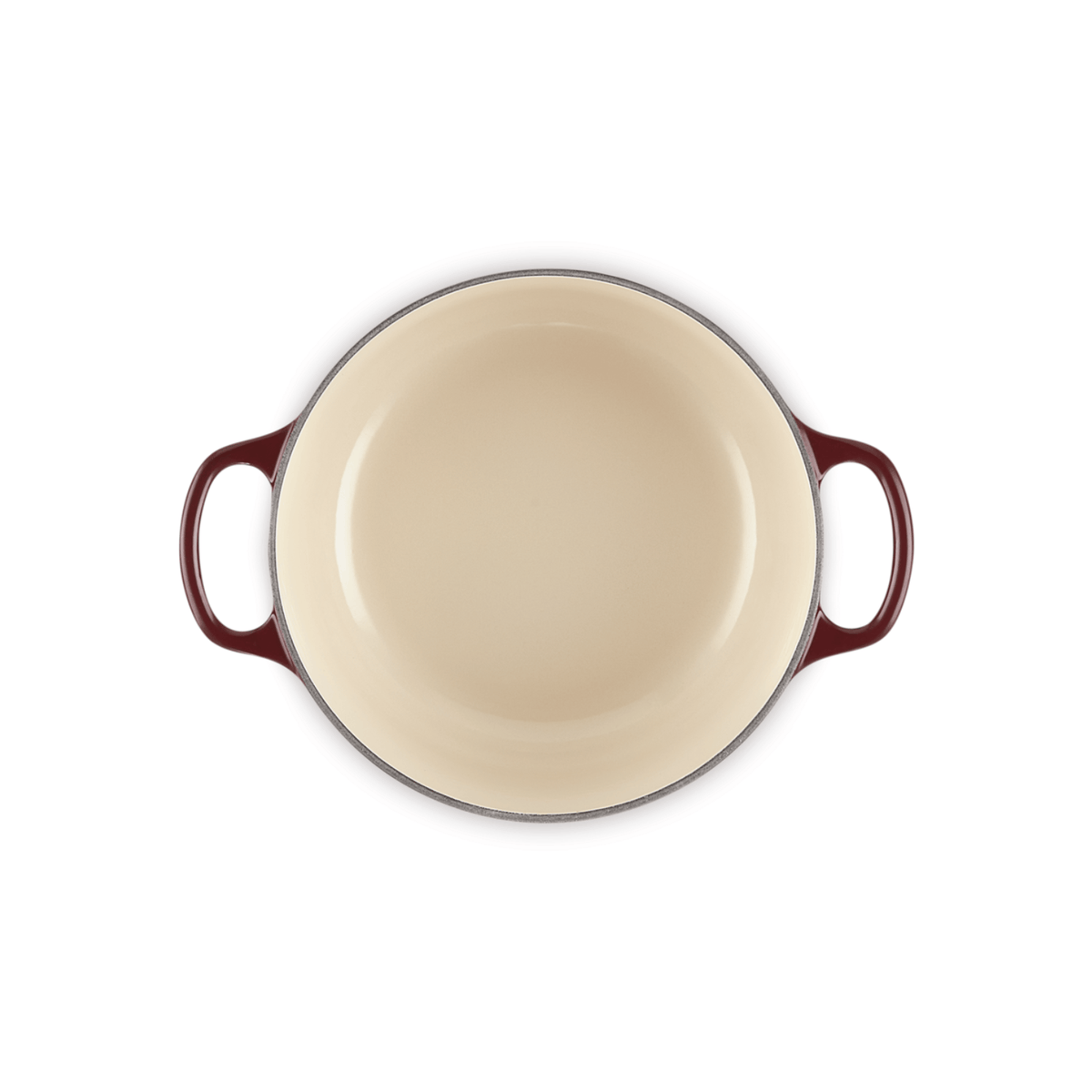 Le Creuset Signature Cast Iron Round Casserole 20cm Garnet