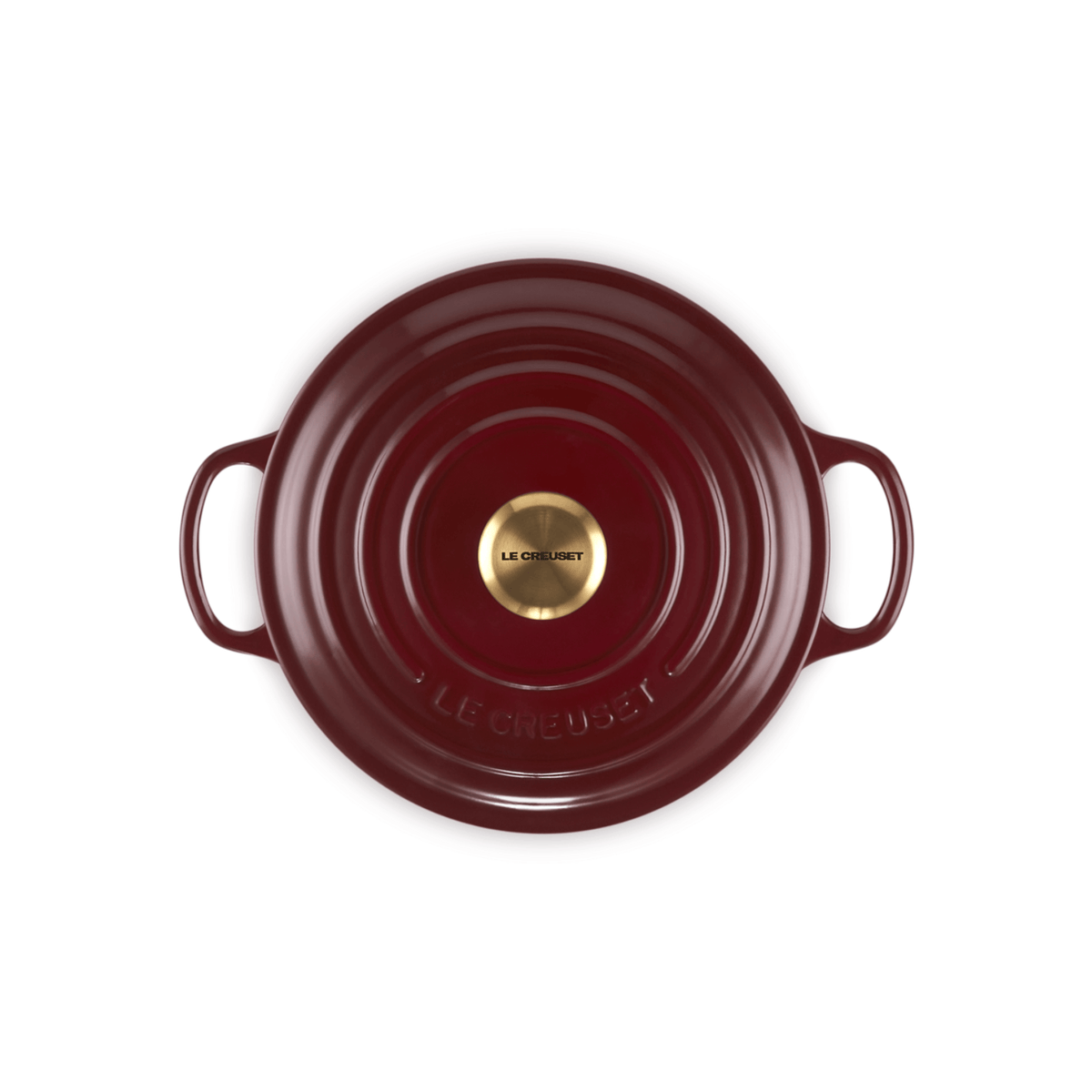Le Creuset Signature Cast Iron Round Casserole 20cm Garnet
