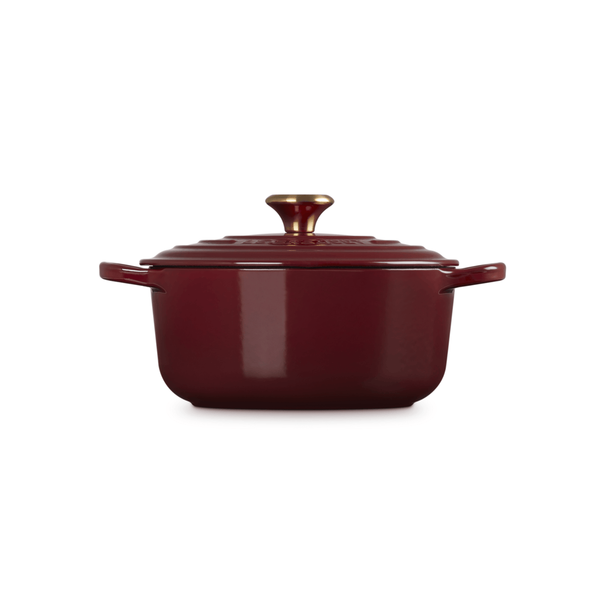 Le Creuset Signature Cast Iron Round Casserole 20cm Garnet